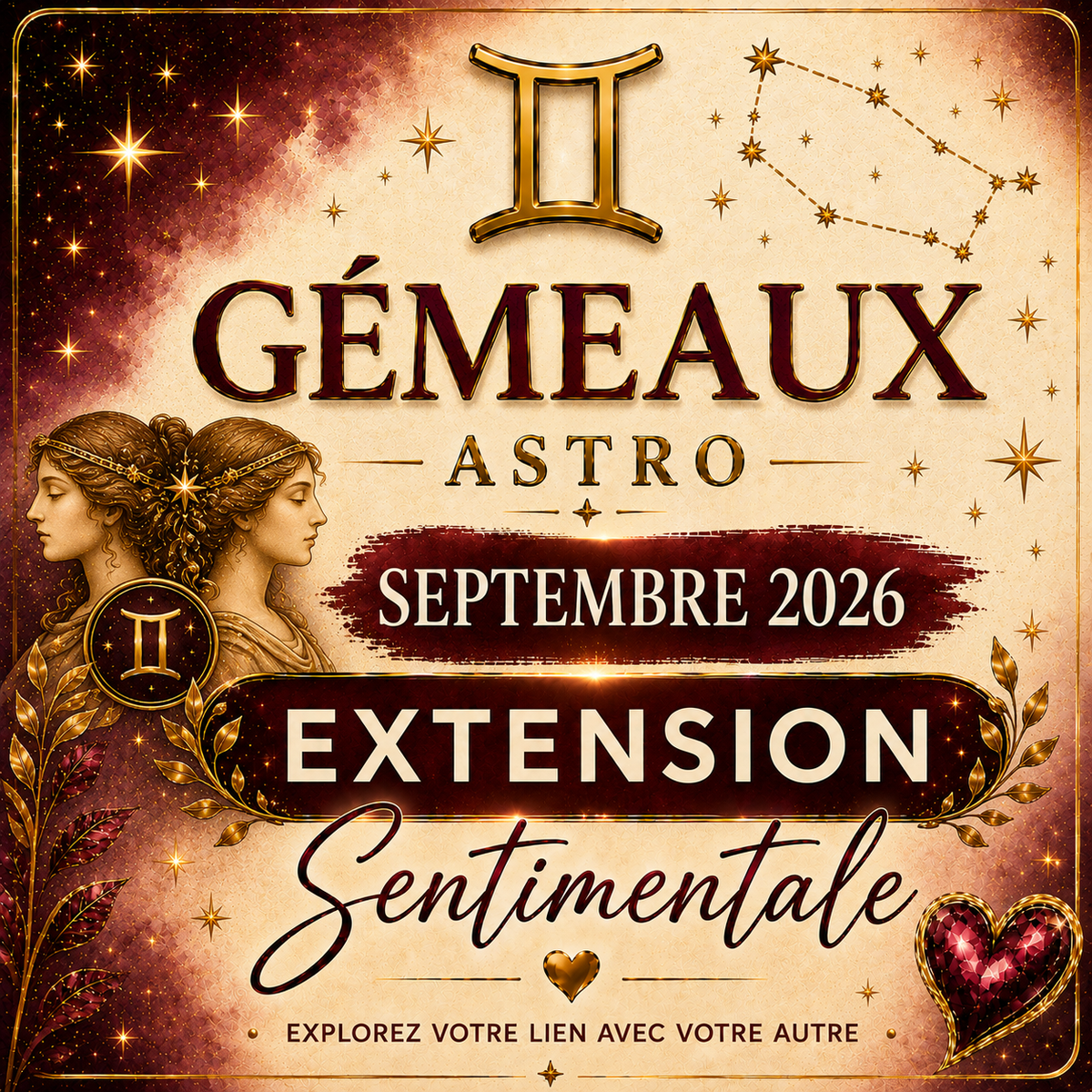Extension sentimentale Gémeaux – Septembre 2026