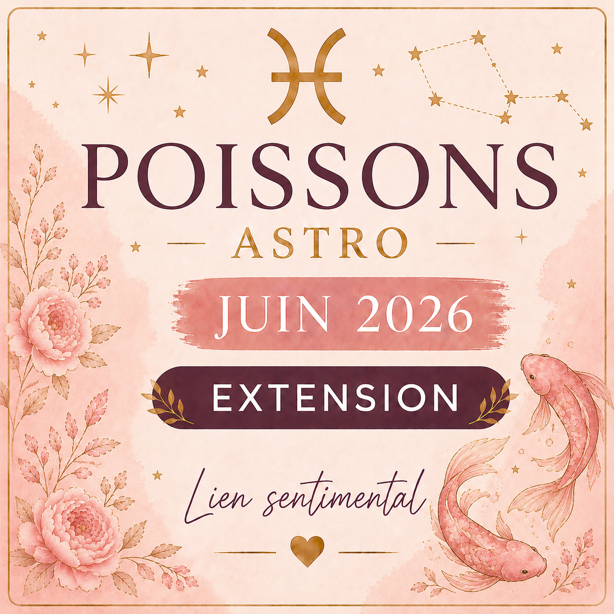 Extension sentimentale Poissons – Juin 2026