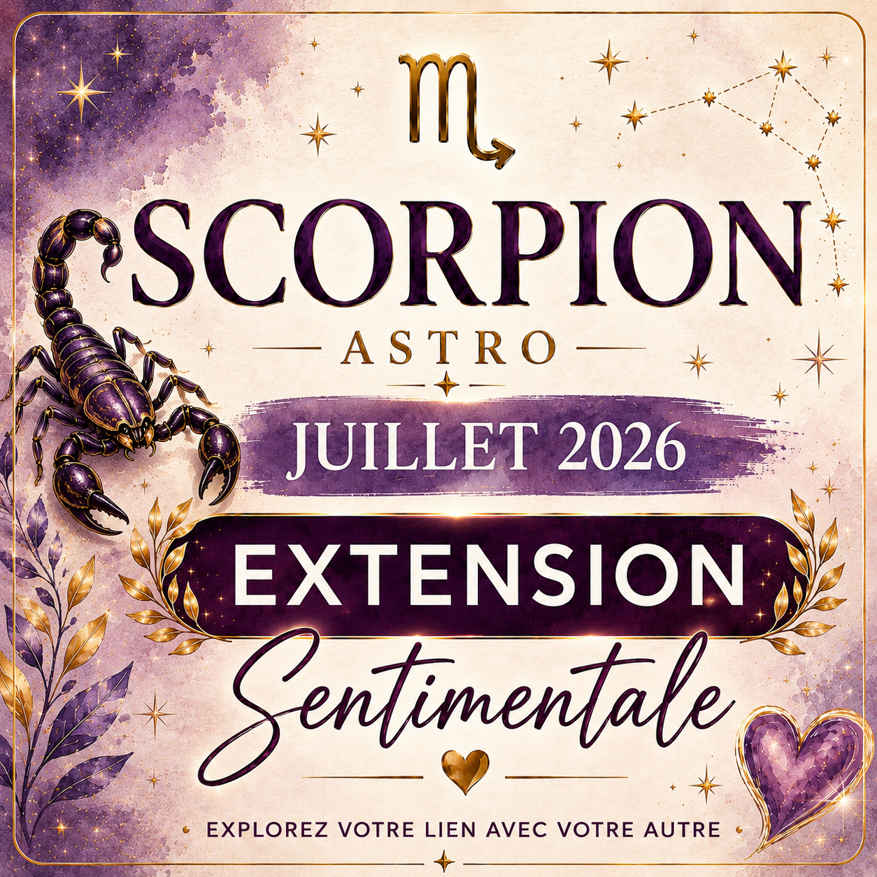 Extension sentimentale Scorpion – Juillet 2026