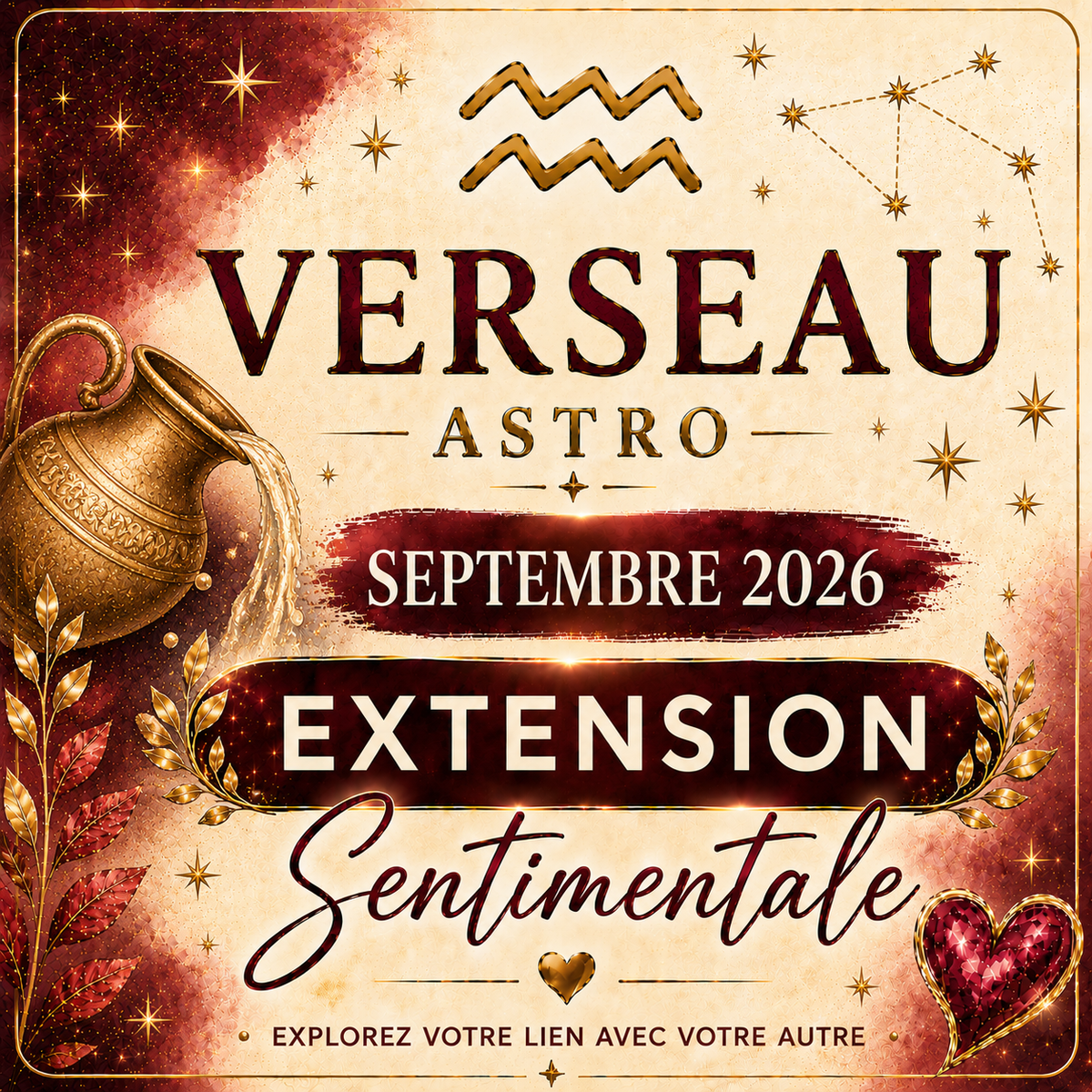 Extension sentimentale Verseau – Septembre 2026